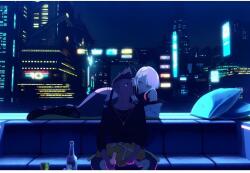  Poszter Cyberpunk Edgerunners Lucy, 61x90 cm, poszter 2916, többszínű (poster2916)