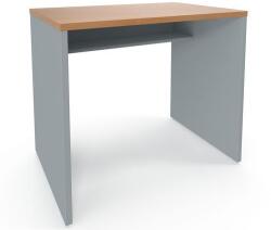 Viva 2 Irodai asztalok Viva, egyenes kivitel, 90 x 76 x 60 cm, bükk/szürke