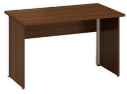 Alfa Office Alfa 100 irodai asztal, 120 x 70 x 73, 5 cm, egyenes kialakítás, dió mintázattal