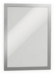 Durable Magaframe öntapadó mágneses kijelző, A4, Ezüstszürke (DB487223)