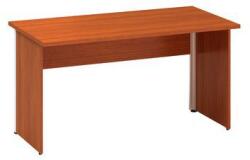 Alfa Office Alfa 100 irodai asztal, 140 x 70 x 73, 5 cm, egyenes kialakítás, cseresznye mintázattal