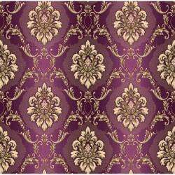 DEGRETS Tapéta DEGRETS 1544 Papír, Lux lila arany, Méret: 0.53m x 10.05m = 5.3 m2 (1544)