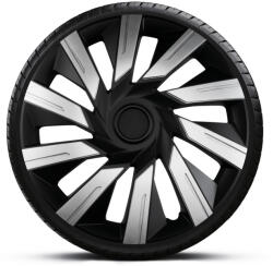 Jacky 15"-os Tecna Silver-Black Dísztárcsa Garnitúra (4 Darab)