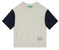 Benetton fiú pulóver, 3BC1G10IN, pamut, 116 CM, szürke (0000304707131_116)