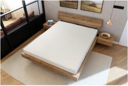 Best Sleep Kring Luxury Queen fedőmatrac, H8 4cm poliuretán hab + 4cm memóriahab, 140 x 200cm, Levehető, mosható huzat