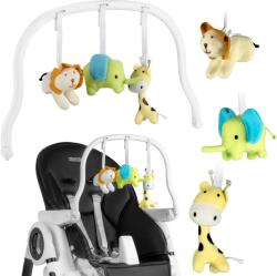 RicoKids Játék fejpánt a Belo/Lindo/Tugo székhez - Zöld, Barna