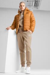 PUMA Puma, Essentials kapucnis steppelt télikabát, Fekete, Karamellbarna, L (848938-64-L)