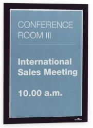 Durable Öntapadós keret Durable, Duraframe, A4, fekete