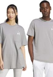 adidas Sportswear adidas Sportswear, Lounge Slide pamutpóló, Hamuszürke, 2XL (JC5284-XXL)