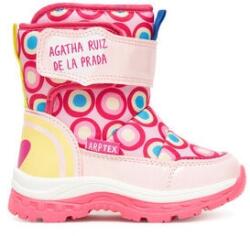Agatha Ruiz de la Prada Hótaposó csizma lányoknak, Agatha Ruiz De La Prada, 305467072, öko-bőr, többszínű, 24 EU (0000305467072_24)
