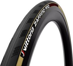 Vittoria Külső ZAFFIRO PRO V 25-622 (700x25c) 220gr. G 2.0, fold. fekete/bézs