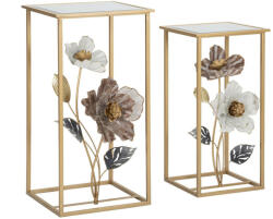  Asztali virágkészlet 2 db 36x36x70-30x30x60cm (1427510000)