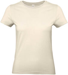 B and C Női rövid ujjú póló B&C #E190 /women T-Shirt -M, Naturál