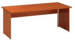 Alfa Office Alfa 100 irodai asztal, 180 x 80 x 73, 5 cm, egyenes kivitel, cseresznye mintázat