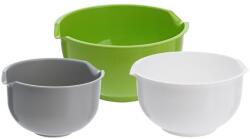 Excellent sokszínű műanyag tál készlet, 3db (KO-CZ4100310)