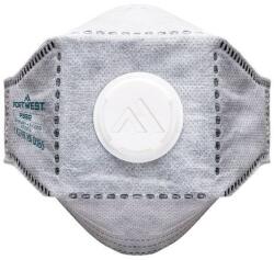 Portwest EAGLE FFP3 szénszelepes, összehajtható, lapos légzőkészülék (10 darab), fehér - manutan - 13 322 Ft