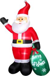 Sumker Karácsonyi Felfújható Álló Mikulás Led Fényekkel, 200cm