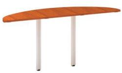 Alfa Office Alfa 100 asztal toldóelem, 160 x 45 x 73, 5 cm, félkör, cseresznye mintázat