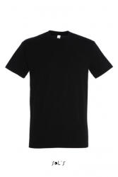 SOL'S Férfi póló SOL'S SO11500 Sol'S Imperial - Környakú póló -3XL, Deep Black