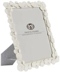 Mauro Ferretti Fehér üveg és gyanta képkeret, 25, 8 x 2 x 31 cm, Lotus Mauro Ferreti (0372610001)