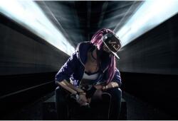  Plakát 2022 Kda Akali Cosplay, 61x90cm, poszter2346, többszínű (poster2346)