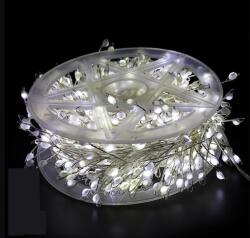 Sumker Beltéri Rézdrótos Fényfüzér 84m 2700 Led, 8 Programos, Hálózati Csatlakozóval, Hidegfehér