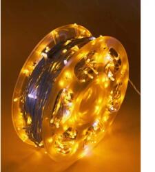 Sumker Kültéri Beltéri Melegfehér Fényfüzér 30m 140 Led Hálózati Csatlakozóval, 8 Programos