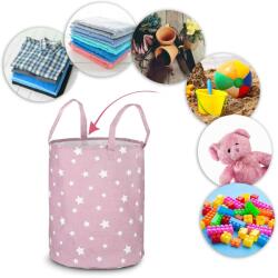 Nukido játékkosár - rózsaszín - pepita - 1 709 Ft