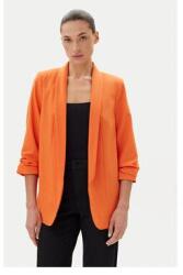 Pieces női kabát, 17090996, Újrahasznosított poliészter/Poliészter, S INTL, Narancssárga (0000305130839_S)