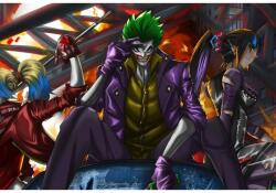  Poszter Joker Punchline Harley Quinn, 61x90 cm, poszter 2624, többszínű (poster2624)