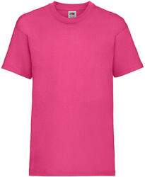 Fruit of the Loom Gyerek póló Rövid ujjú Fruit of the Loom Valueweight T Kids - 164 (14-15), Fuchsia