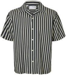 SELECTED férfi ing, 16091381, organikus pamut/modál, L INTL, sötétkék (0000305425577_L)