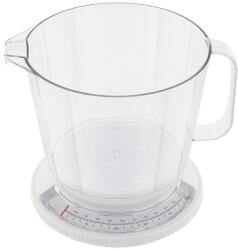 Judge Konyhai mérleg, Judge Kitchen, műanyag, 20, 5x18 cm, 2, 2 kg, átlátszó (HO-J403)