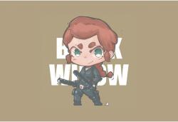  Black Widow Poszter Chibi, 61x90cm, Többszínű (poster380-7777777777777785946)