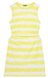 United Colors of Benetton lányka nyári ruha, 3SL3CV013, pamut, 150 CM, sárga (0000305011046_150)