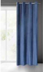 Eurofirany Lussi áttört jacquard mintás bársony függöny Gránátkék 140x250 cm (HS384506)