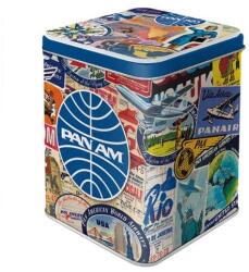 Nostalgic Art Pan Am - Travel Collage - Teásdoboz (31317)