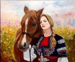 MagicArt Set de pictat după numere MagicArt - Prietenie (original de Aneta Stoyanova) (GX44168)