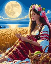 MagicArt Set de pictat după numere MagicArt - Recoltă lunară (cu drepturi de autor) (GX48457)