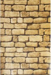 DEGRETS Tapéta DEGRETS 506-31 Mosható, Nedvességálló, Tégla 3D bézs, Méret: 0.53m x 10.05m = 5.3 m2 (506-31)