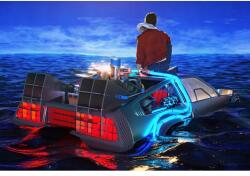  Delorean And Chill Canvas festmény, 80x50cm, festmény 607, Többszínű (tablou607/50x80cm)