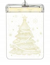 Verk 26000 Felakasztható karácsonyi 3D LED dekoráció - karácsonyfa