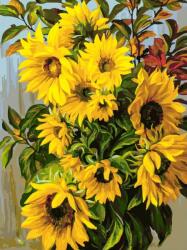 MagicArt Set de pictat după numere MagicArt - Florile Soarelui (GX43814)