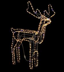 Sumker Karácsonyi 264 Led-es Mozgó Fejű Szarvas 90cm Melegfehér