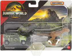 Mattel Matchbox Jurassic World: Tyranno-Hauler dinó szállító kisautó 1/64 - Mattel (JGL74/JGM05)