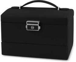 Massido Ékszeres doboz tükörrel - Fekete, Rózsaszín (TE670401)