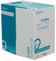Spacer Rola cablu retea Spacer SPLC-UCAT6-CCA-100, UTP, CAT6, 100 m, White (SPLC-UCAT6-CCA-100)
