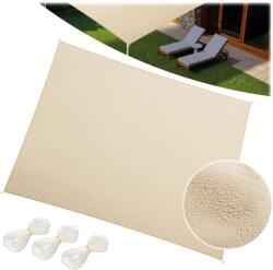 Plonos Téglalap alakú napvitorla 3x4m plonos pl-885 bézs