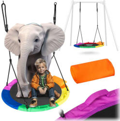 Neo-Sport Neo-Sport Swingo XXL Fészekhinta párnával, 95cm, 150kg, vízálló - Színes (1040)