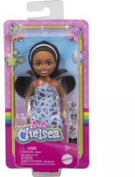 Mattel Barbie Chelsea Club: Barna hajú kislány, kék ruhában (HXM97) - jatekbolt